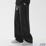 Men's Jeans Men's jeans trousers Elastic waist jeans Men's jeans culottes Men's jeans trousers korea
