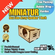 Miniature Box Line Array Speaker 1 Inch Compact