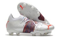 【ของแท้อย่างเป็นทางการ】Puma Future Z 1.1 FG/สีขาว Mens รองเท้าฟุตซอล - The Same Style In The Mall-Football Boots-With a box