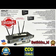 [TOP QUALITY BISA COD] MIC WIRELESS ASHLEY VOCAL ARTIS VOKAL ARTIST WITH ANTI FEEDBACK FUNCTION ORIG