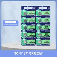 Sony 371 AG6 SR920SW 1.55V Silver Oxide Battery For Watch Car Key Clock Remote Button Coin Cell