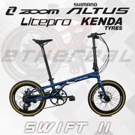 Ethereal Swift Gen 2 ⭐ Mid-tier 20 Inch 8-Speed Foldable Bicycle ⭐ Japan Shimano Altus Setup Folding