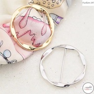 LF New angle button knot creative women's clip skirt simple decoration scarf button multifunction   