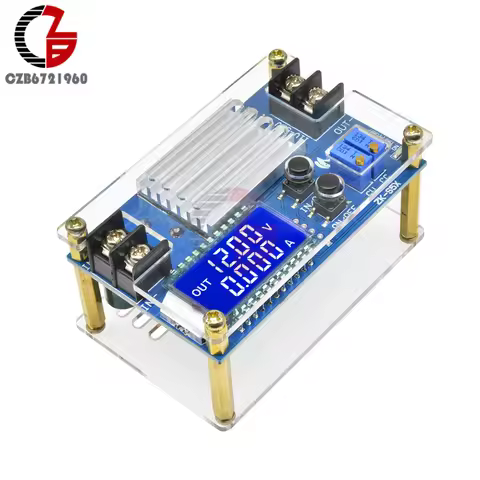 9V-45V to 11-50V DC-DC Boost Converter Module CC CV Power Supply Transformer 12V 24V 48V Voltage Reg