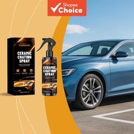 Professional Ceramic Coating Spray for Car Paint, Hydrophobic Gloss Finish, 9H Hardness Nano Protect