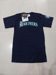 新品 Majestic x MLB 美國職棒 西雅圖水手隊 51號 Ichiro 鈴木一郎 圓筒 短tee 上衣 T恤