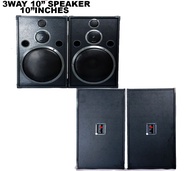 LEXING DUAL SPEAKER( 3WAY10) 10" INCHES PER SET/ PAIR