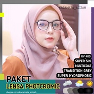 PHOTOCHROMIC GLASSES + LENS" [NORMAL/MINUS/CYL