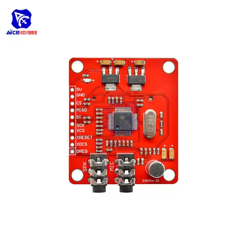 diymore VS1053 VS1053B Ogg Real-time Recording MP3 Module SD Card Slot for Arduino Breakout Board VS