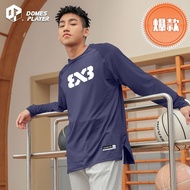 3X3 American Training Shooting Suit Spring Summer Running Fitness Clothes Loose Basketball Sleeve Qu