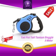 Spot8Cheap 3 Meter Retractable Dog Leash - Pet Leash Doggie 0823 - biru 3m