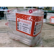 Foil Tray With Lid Baking No.4618-P Star Product Snack 10 Sets/Pack