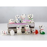 Dalmatian Figurine contains 10