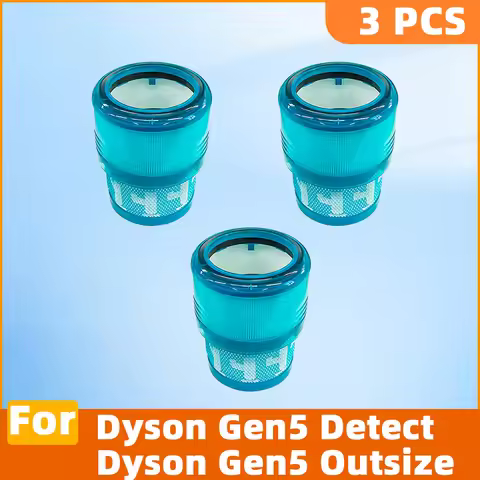 Compatible For Dyson Gen5 Detect /Outsize Vacuum Cleaner Accessories Washable HEPA Filter Replacemen