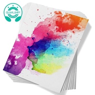 60 Sheets Acid-Free Bulk White Paper Cold Press 50% Cotton 140Lb /300Gsm (7.68 X 5.31 Inch)