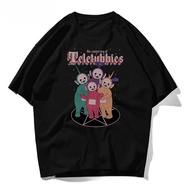Large T-shirt Horrible Teletubbies Ins 100 Cotton Tshirt Tshirt Chic 4xl,5xl,6xl