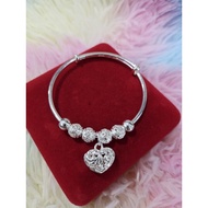 Bangle Adult adjust Silver silver999