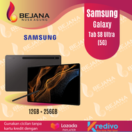 Samsung Galaxy Tab S8 Ultra 5G Tablet - (Ram 12GB + Rom 256GB ) Garansi Resmi