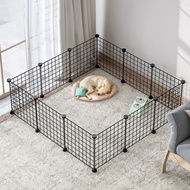 NICE  Dog Cage Pet Fence Playpen Cage for Dog Cat Collapsible DIY Pet Dog Accessories 35*35CM Puppy Cage