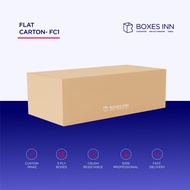 Heavy Duty Flat Carton Moving  Box FC1 90x45x29cm | Double Wall Cardboard Box for Packing, Storage &
