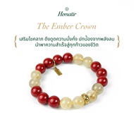 Hematir - กำไลหินมงคล "The Ember Crown" กำไลหินมงคลไหมทอง เสริมโชคลาภ