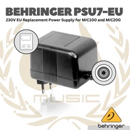 Behringer PSU7-EU Power Supply 230V EU Replacement Power Supply for MIC100 and MIC200