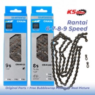 Shimano HG40 6 7 8 Speed HG53 9 Speed Chain MTB Roadbike Federal FoldingTouring CN-HG40 CN-HG53 116 