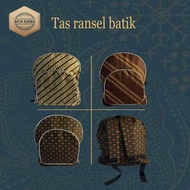 Tas ransel batik jarik khas jogja