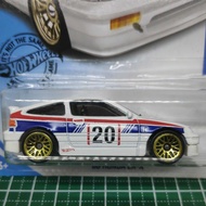 4- Hot Wheels Honda Series, '88 Honda CR-X, 5/5, Long Card, 123/250, Series 5/5
