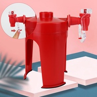 Desktop Soft Drink Dispenser Carbonated Beverage Water Coke Red Small Automatic Drinking