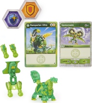 Bakugan Ultra, Ramparian with Transforming Baku-Gear, Armored Alliance 3-inch Tall Collectible Actio