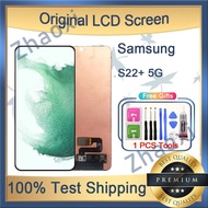 Original AMOLED Samsung Galaxy S22 Plus 5G LCD Screen With Frame Replacement