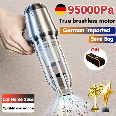 95000Pa 3in1 Car Wireless Vacuum Cleaner 120W Blowable Cordless Home Appliance Vacuum Home & Car Dua