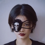 [Goth]Gothic Eyepatch Halloween Skull Accessories 8878