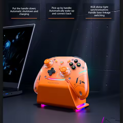 New Machenike G5Pro V2 Controller Gamepad Hot Swap JS20 TMR Joystick Wireless Bluetooth Body Trigger