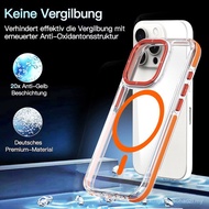 Transparent Transparent Apple 17promax Phone Case Magnetic Shock-resistant iPhone1615 Side Ultra-Thi