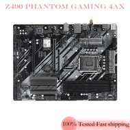 For ASRock Z490 PHANTOM GAMING 4/AX Motherboard LGA1200 1900KF 10900K i7-10700F i5-11600 CPU
