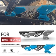 2024 2025 2026 For CFMOTO MT 450 450MT MT450 Chain Slider Guide Guard Sprocket Chain Cover Protector