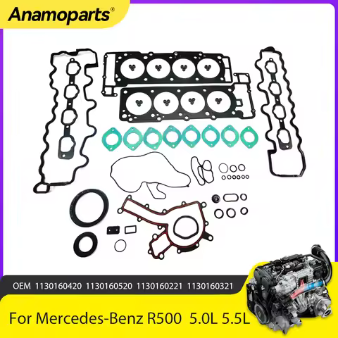 Engine Parts Cylinder Head Full Gasket Repair Kit Fit 5.0 5.5 L For 99-11 Mercedes-Benz M113 R500 E5