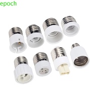 EPOCH Lamp Holder Converter, Multiple Models Durable Lamp Base, Indoor Lighting E27 Male to E14 B22 