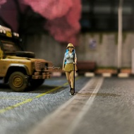 hg Miniature Women's Hiking V2 Scale 1/64 Diorama Diecast Action -Z3D