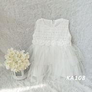 Baju Bayi Perempuan 6 bulan 12 bulan 1 tahun Import Kekinian Lucu Model Terbaru Gaun Bayi Cewek 3 bu