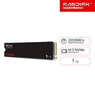 SanDisk Plus NVMe SSD 1TB PCIe Gen 3.0 M.2 2280-S3-M Speeds up to SR3200MB/s SW2500MB/s ( SDSSDA3N-1
