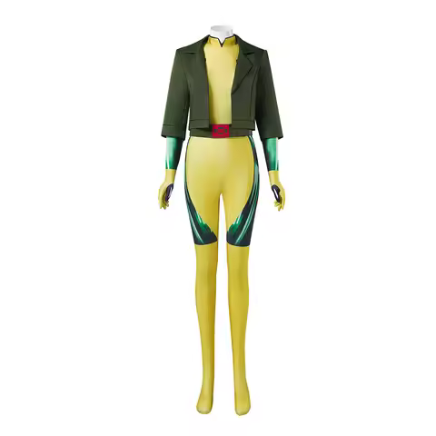 XMEN97 X-Men Cosplay Costume Set For Rogue Anna Complete Anime Costume