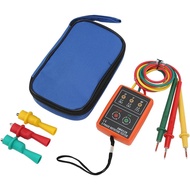 3 Phase Rotation Meter, AC 60~600V Digital 3 Phase Rotaion Tester Convenient To Use SM852B ABS with 