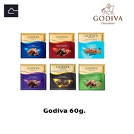 Godiva Chocolate โกดิวา ช็อกโกแลตแท้นำเข้าจากตุรกี ขนาด 60 กรัม(g.)BBE: 08/2025