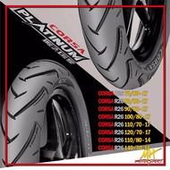 Corsa Platinum R26 Tayar Tubeless Tyre 70/80-17 80/80-17 90/80-17 100/70-17 100/80-17 110/70-17 120/70-17 130/70-17