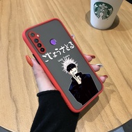 Jizetin เคสสำหรับ Realme 3 3 Pro 5 5i Realme 5 Pro 5Sเคสโทรศัพท์ HP อนิเมะพุทรา Kaisen Conjurer Gojo Satoru เคสใสแบบแข็งเคสป้องกันเลนส์