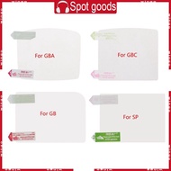 WIN Protector Plastic Glass Screen Lens For GBA for GBA SP GBC Handheld Game Console