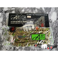Aji Racing Chain O-Ring Gold Rantai Aji Racing (415-132L)